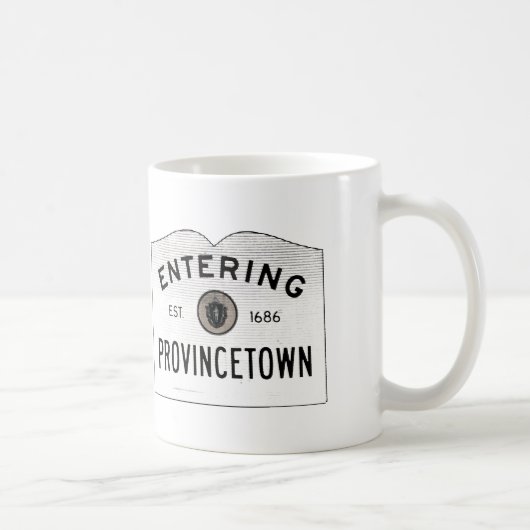 Tasse de café de Provincetown Cape Cod (Droite)