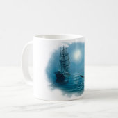Tasse de café de queue de baleines (Devant gauche)