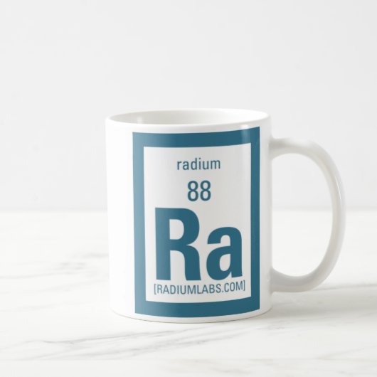 Tasse de café de radium (Droite)