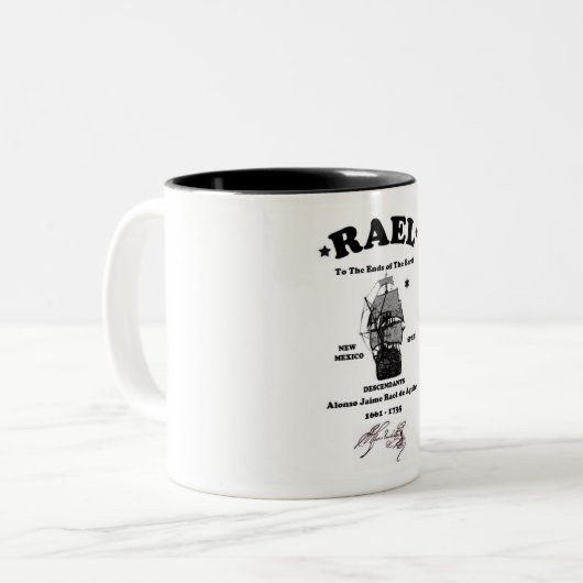 Tasse de café de Rael d'Américain (Devant gauche)