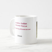 Tasse de café de Raine - goldens de soleil (Devant gauche)