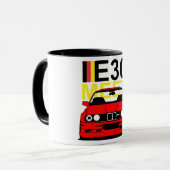 Tasse de café de rassemblement de BMW E30 (Devant gauche)