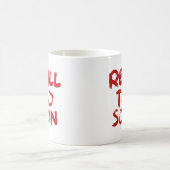 Tasse de café de RECHARGE TROP TÔT (Centre)