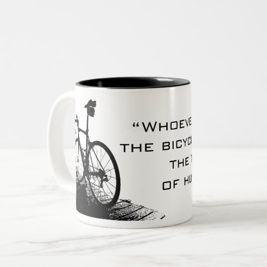 Tasse de café de recyclage (Devant gauche)