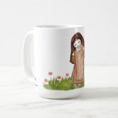 Tasse de café de réflexion de matin (Devant gauche)