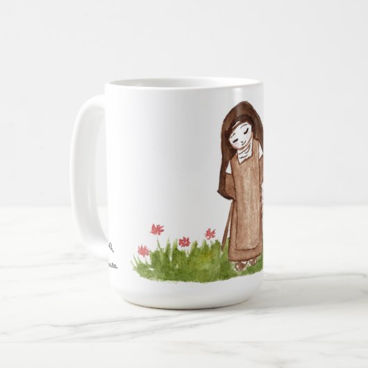 Tasse de café de réflexion de matin (Devant gauche)