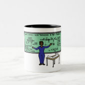 Tasse de café de règle de femmes de génie (Centre)