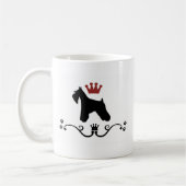 Tasse de café de règle de Schnauzers (Gauche)