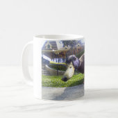 Tasse de café "de rencontre de canard" (Devant gauche)