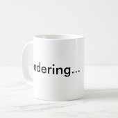 Tasse de café de rendu (Devant gauche)