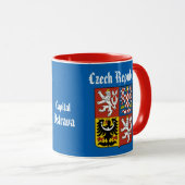 Tasse de café de République Tchèque de la (Devant droit)