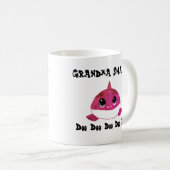 Tasse de café de requin de grand-maman (Devant droit)