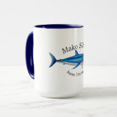 tasse de café de requin de mako (Devant gauche)