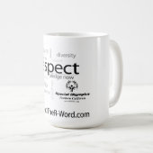 Tasse de café de respect (Devant droit)