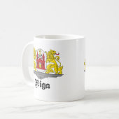 Tasse de café de Riga Lettonie (Devant gauche)