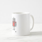 Tasse de café de robot (Devant droit)
