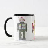 Tasse de café de robot de jouet (Gauche)