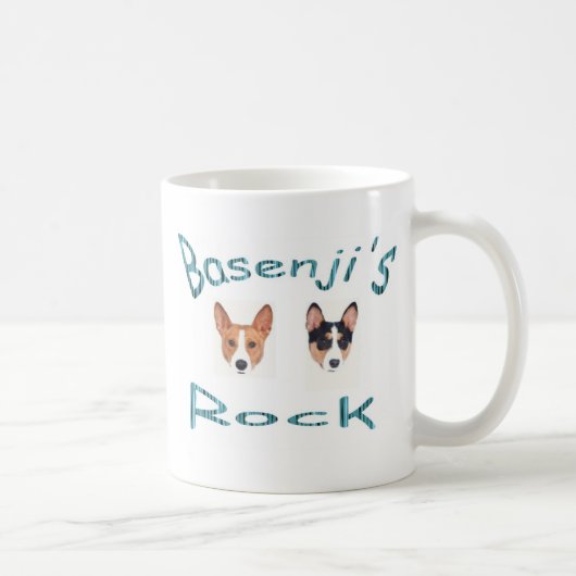tasse de café de roche de basenjis (Droite)