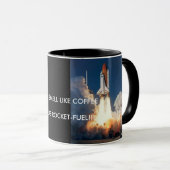 Tasse de café de Rocket-Carburant (Devant droit)