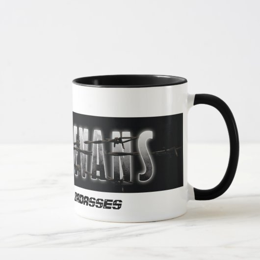 TASSE DE CAFÉ DE ROI OF ALL BADASSES DE DAVE EVANS (Droite)