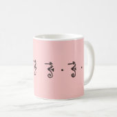 Tasse de café de rose d'hippocampe de Denslow (Devant droit)