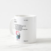 Tasse de café de roulette de charme (Devant gauche)