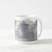 Tasse de café de ruban adhésif - le grand-papa la (Devant droit)