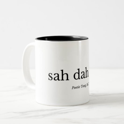 Tasse de café de Sah Dah Tay (Devant gauche)