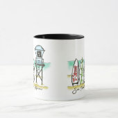 Tasse de café de San Clemente de surf (Centre)