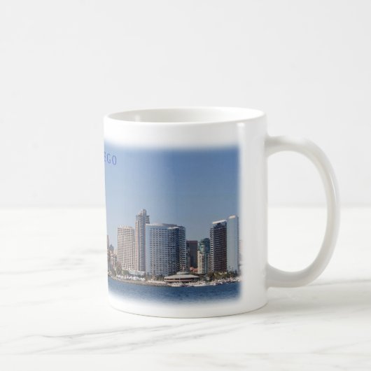 Tasse de café de San Diego 15 onces (Droite)