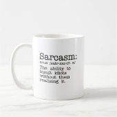Tasse de café de sarcasme (Gauche)