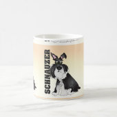 Tasse de café de Schnauzer (Centre)