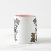 Tasse de café de Schnauzer (Centre)