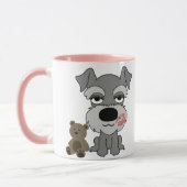 Tasse de café de Schnauzer (Gauche)