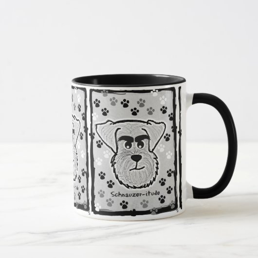Tasse de café de Schnauzer (Droite)