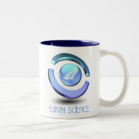 Tasse de café de science de la terre