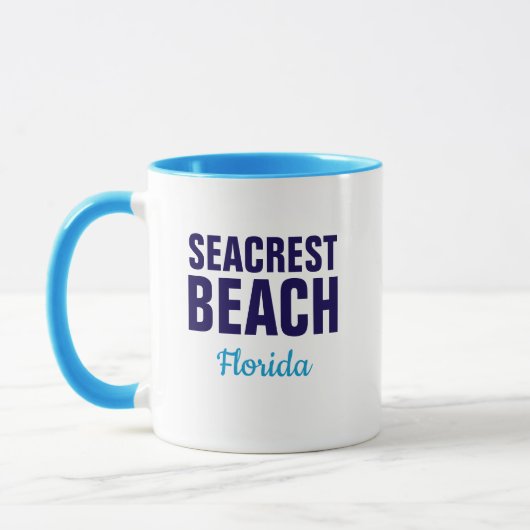 Tasse de café de Seacrest Beach Floride (Gauche)