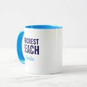 Tasse de café de Seacrest Beach Floride (Devant gauche)