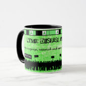 Tasse de café de sensibilisation à la maladie de L (Devant gauche)
