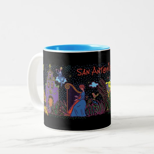 Tasse de café de sérénade de San Antonio (Devant gauche)