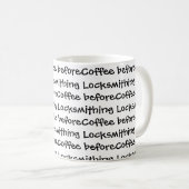 Tasse de café de serrurier (Devant droit)