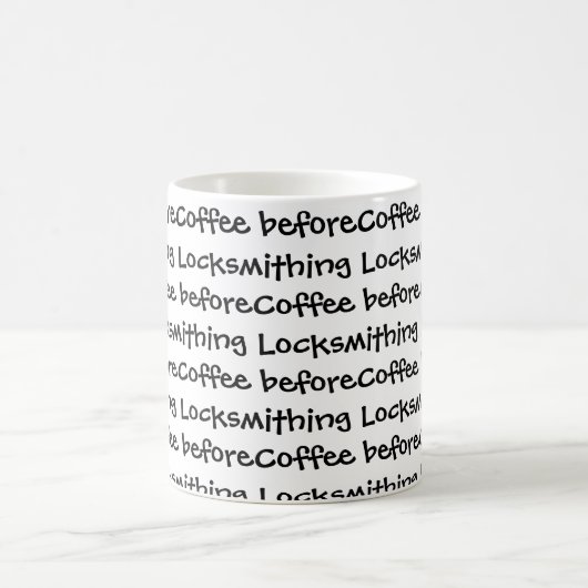 Tasse de café de serrurier (Centre)