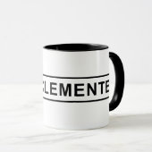 Tasse de café de signe de San Clemente (Devant droit)