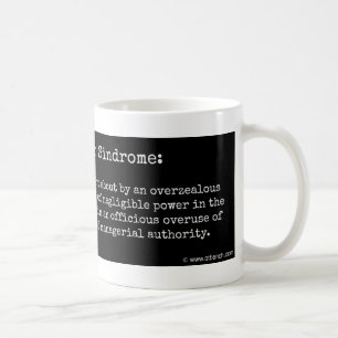 Tasse de café de Sindrome de meneur d'équipe