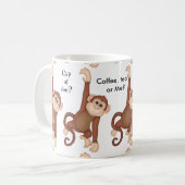 Tasse de café de singes et d'énonciations (Devant gauche)