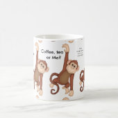 Tasse de café de singes et d'énonciations (Centre)