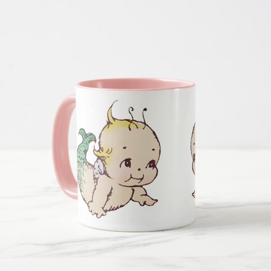 Tasse de café de sirène de Kewpie (Devant gauche)