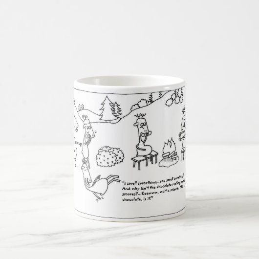 Tasse de café de Smores de renne (Centre)