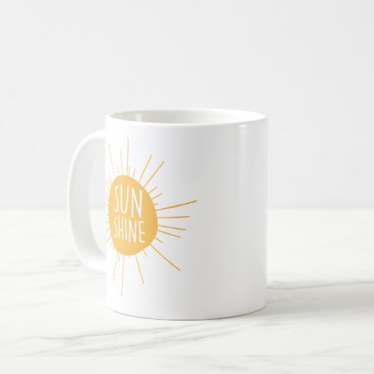 Tasse de café de soleil (Devant gauche)