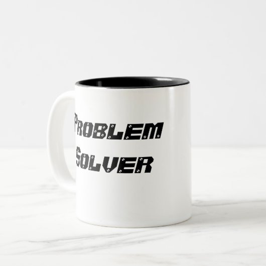 tasse de café de solutionneur de problèmes (Devant gauche)